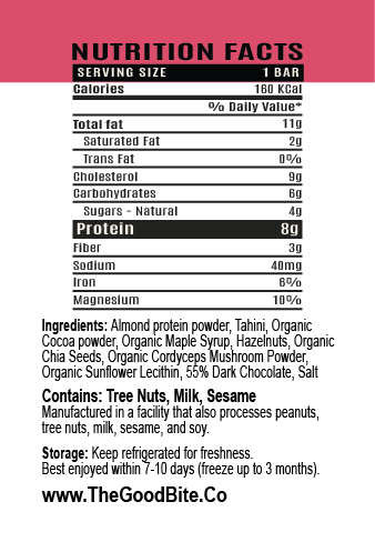 Chocolate Hazelnut High Quality Natural Protein Energy Bar